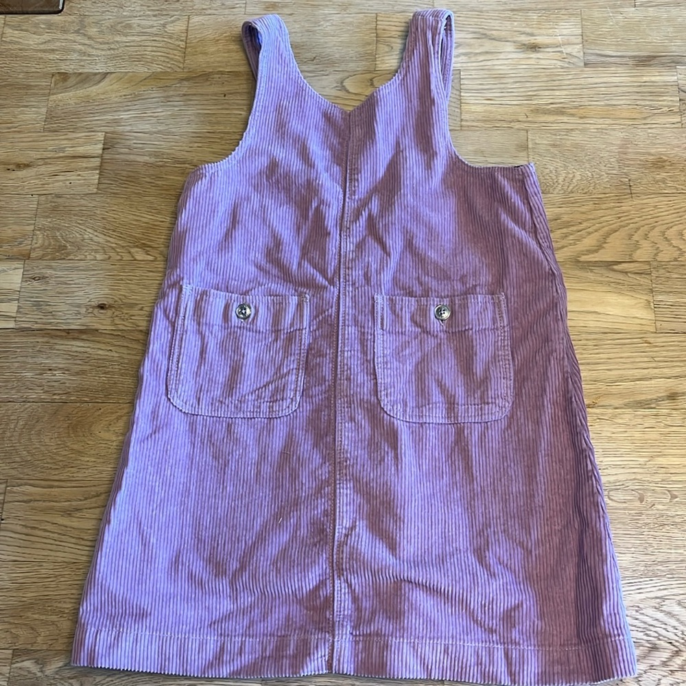 Girls purple Gap corduroy dress